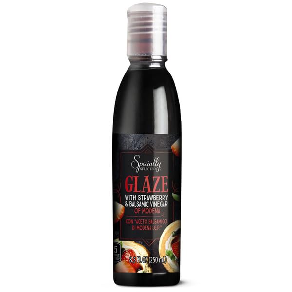 Specially Selected Strawberry Balsamic Glaze for Cooking and Grilling - Organic, Non-GMO, Gluten-Free, 8.5 fl oz
| Spec