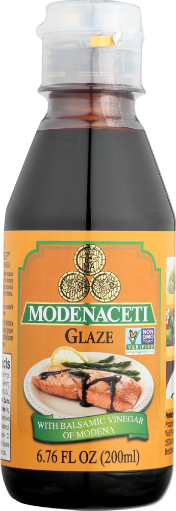 Modenaceti Balsamic Glaze 100% Pure, 6.76 Ounce (2 Bottles) for Cooking and Dressing Tastier Meals
| Modenaceti Balsami