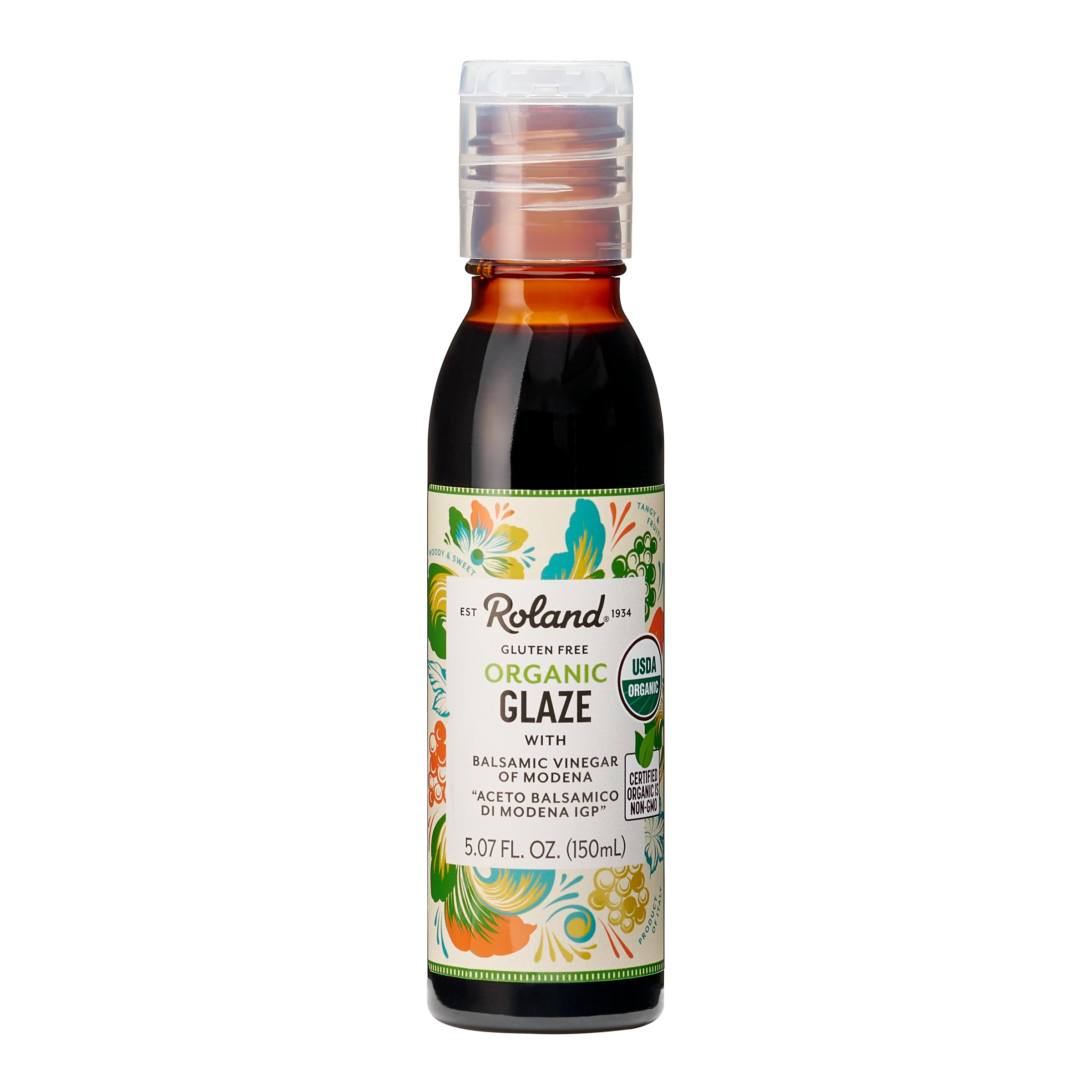Roland Foods Organic Balsamic Glaze, USDA Organic, Specialty Imported Food for Culinary Uses, Perfect for Cooking and Dr