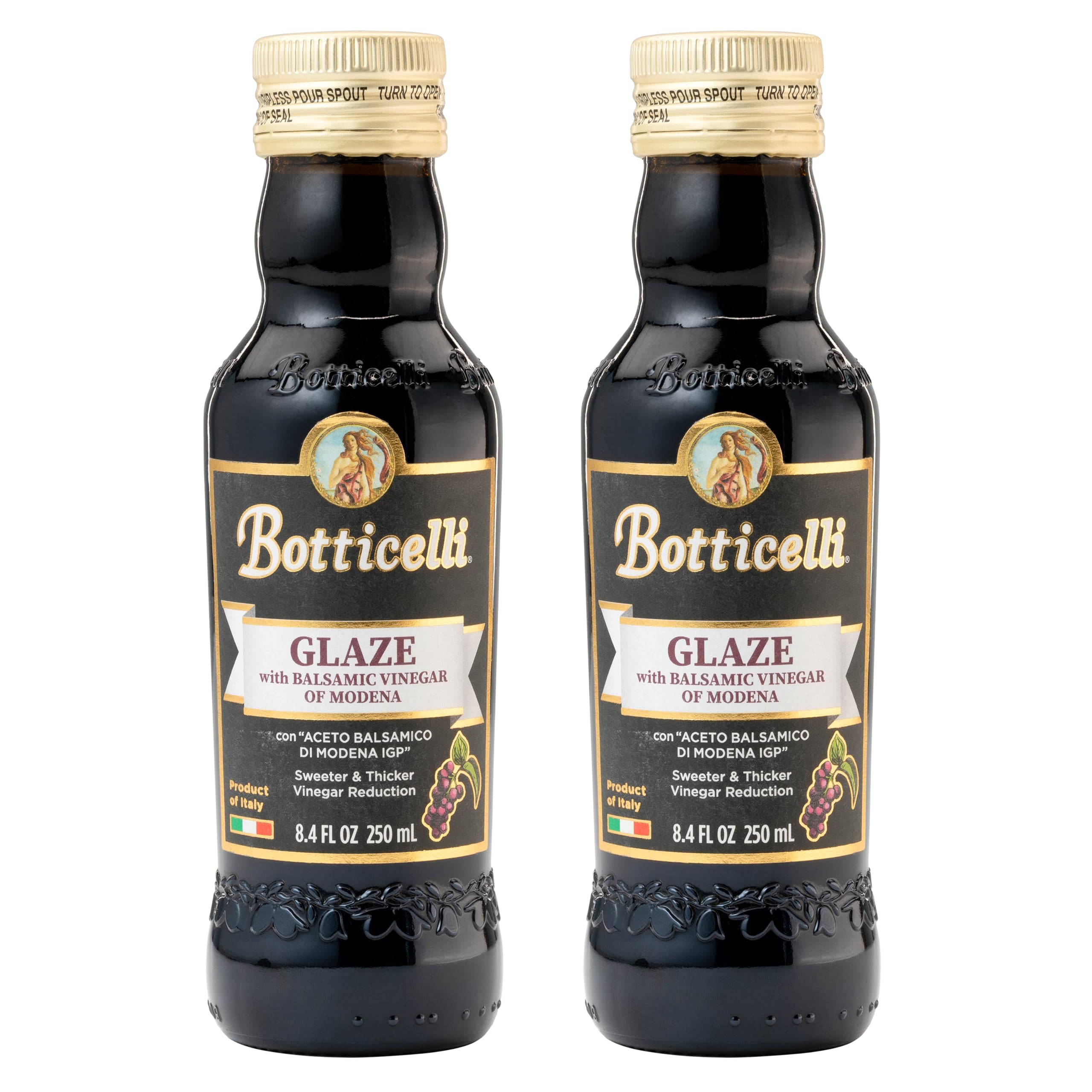 Botticelli Balsamic Glaze for Cooking and Dressing | Perfect for Grilled Meats and Fresh Salads
| Botticelli Balsamic G